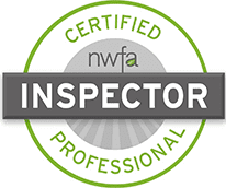 A certified professional inspector seal.